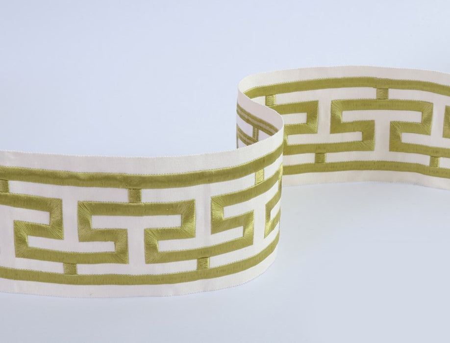 Jim Thompson Labyrinth Tape  Chartreuse Trim Sample JT030022002