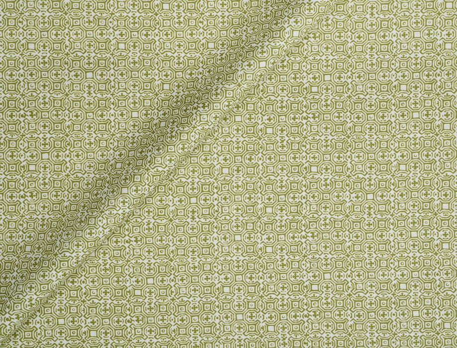 Jim Thompson Hmong Resist Leaf Green Fabric Sample JT013812003