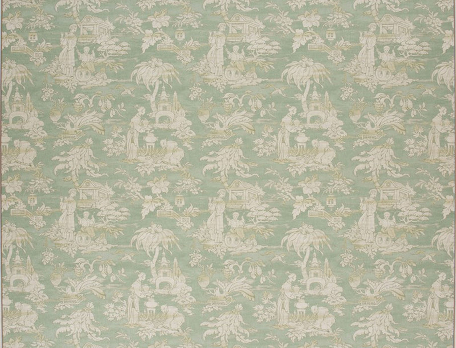 Jim Thompson Ylang  Celadon Wallpaper Sample JT021026006