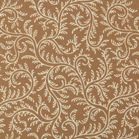Braquenie Le Grand Corail Vermicule Negatif Chataigne Fabric B1887004