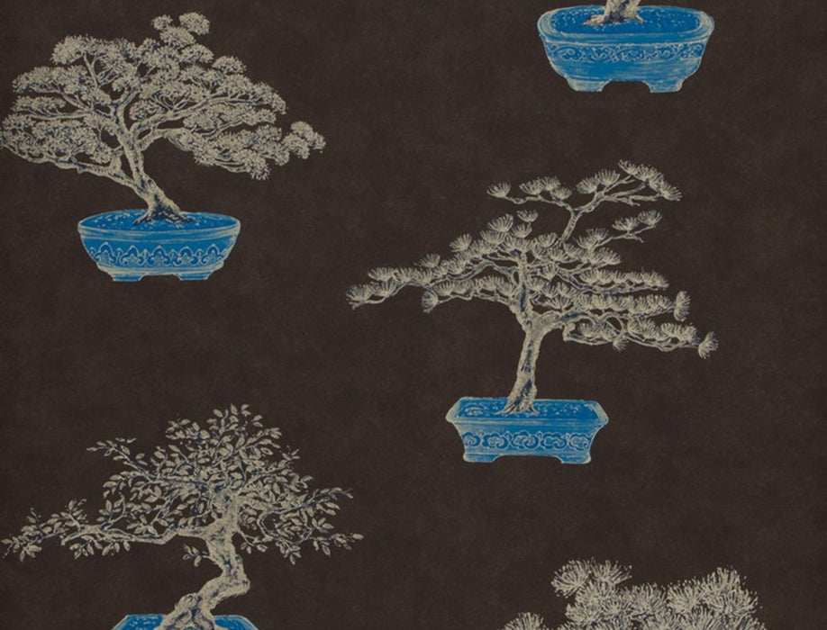 Jim Thompson Cedros  Peacock Wallpaper Sample JT021028005