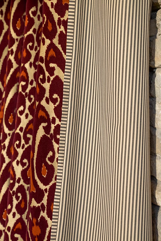 Pierre Frey Bellagio Carmin Fabric F3824005