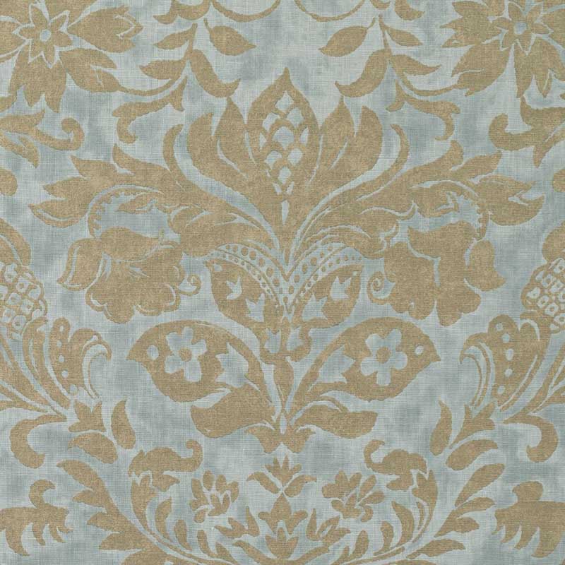 Marvic Textiles Donatella Aqua Fabric Sample 4564-2