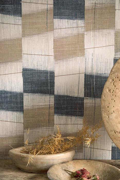 Pierre Frey Hogara Indigo Wallpaper FP056001