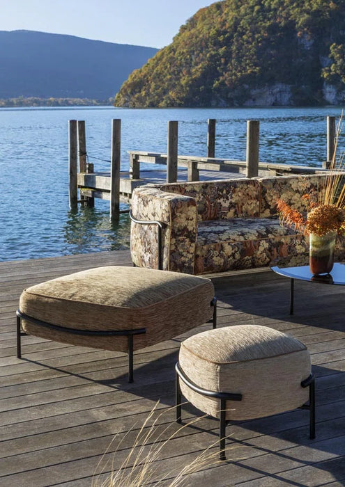 Pierre Frey Alencon Caramel Fabric Sample F4074001