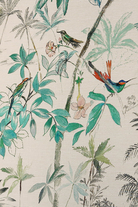 Pierre Frey L'Oasis Tropical Wallpaper Sample FP992001