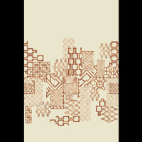 No.9 Thompson Portcullis Toll Coated 3 Drops Rust Wallpaper N9021045002