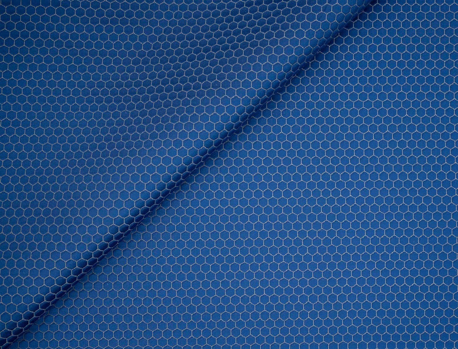 Jim Thompson Honeycomb Lapis Fabric JT013852010