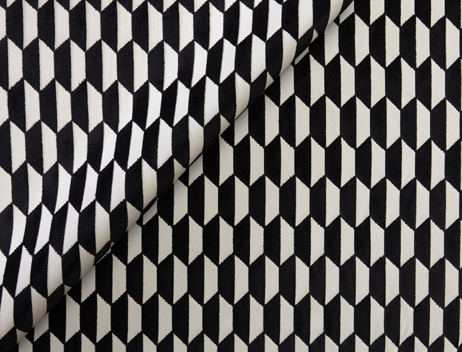 Jim Thompson Marquise Black And White Fabric JT013633001