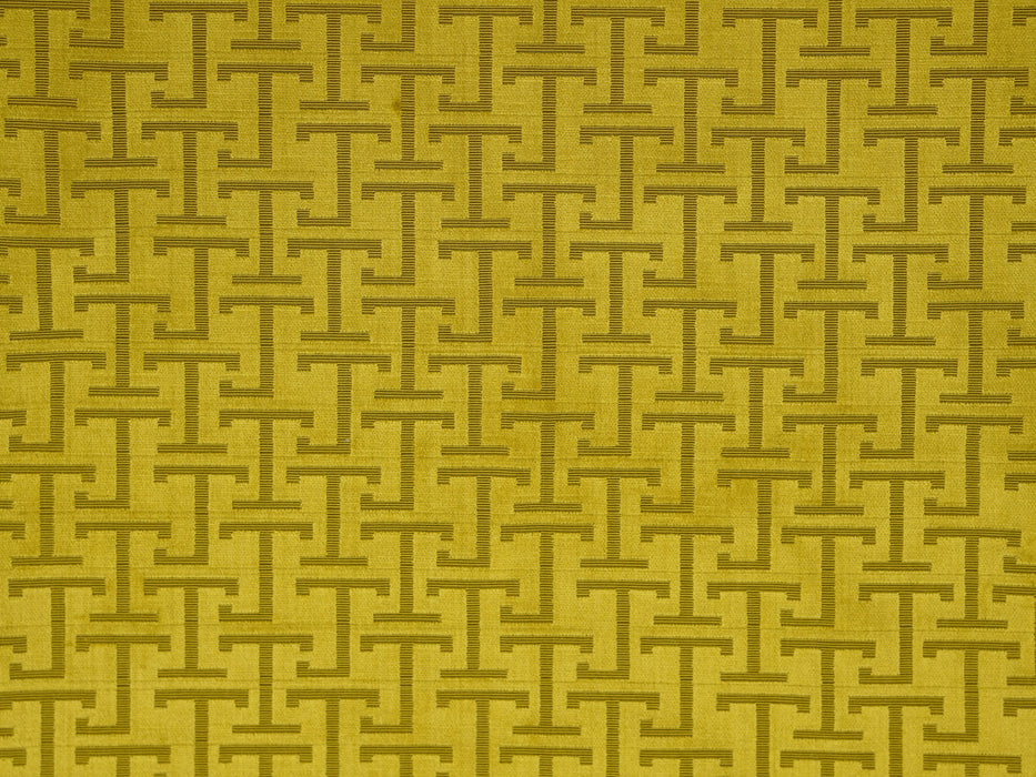 Jim Thompson Jim (JT Velvet) Lemon Fabric JT013940006