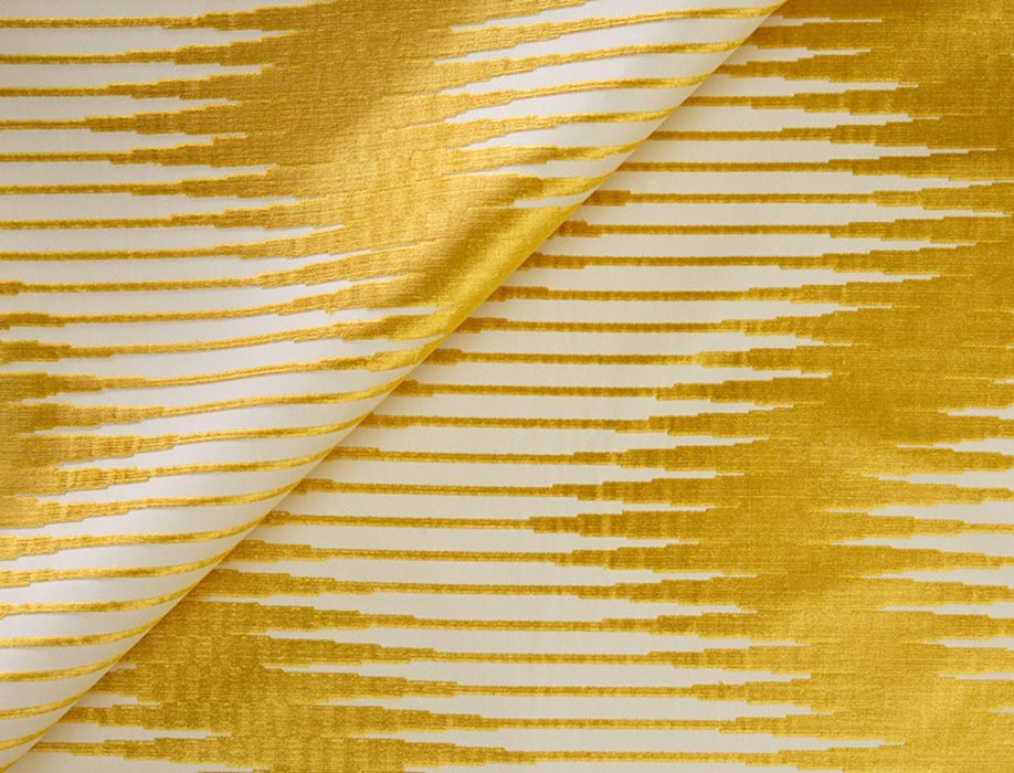 Jim Thompson Bargello Lemon Fabric Sample JT013601007
