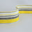 No.9 Thompson Block Stripe  Chrome Yellow Trim Sample N9031018002