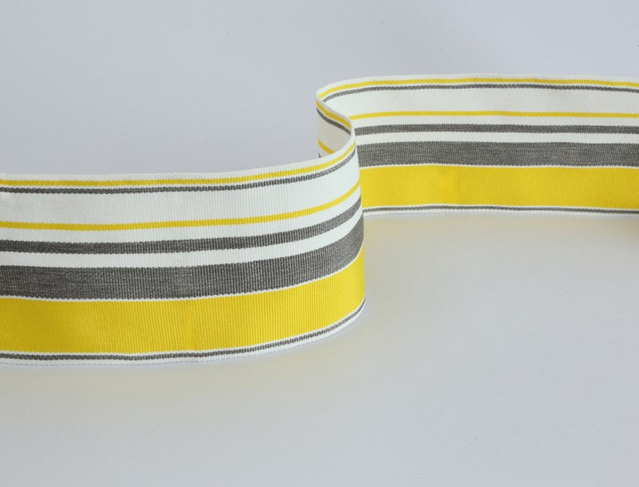 No.9 Thompson Block Stripe  Chrome Yellow Trim Sample N9031018002