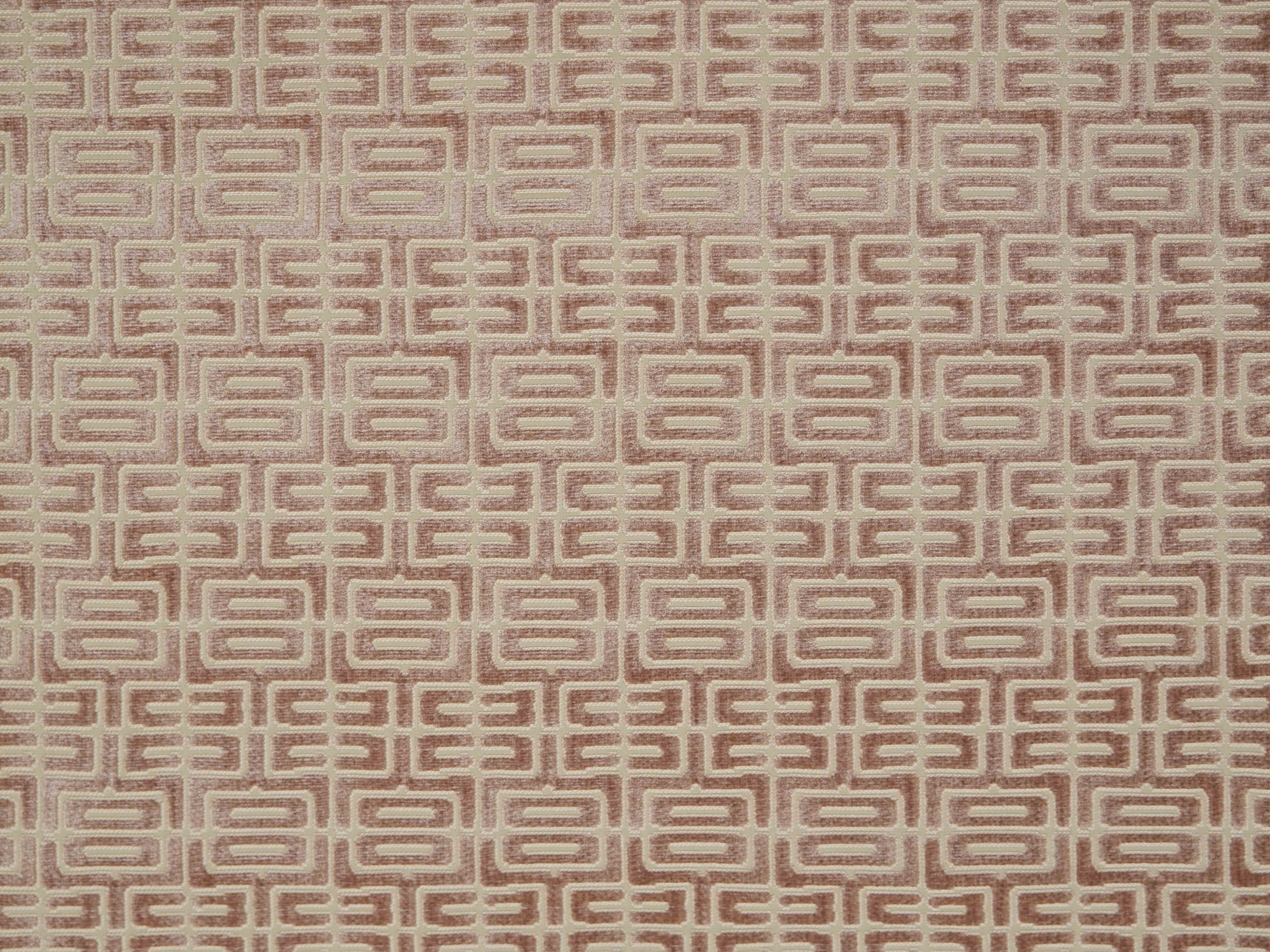 Jim Thompson Labyrinth Velvet Rose Quartz Fabric JT013900002