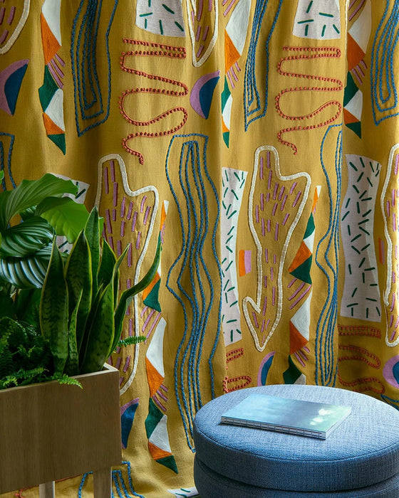 Pierre Frey Gres Lagon Fabric F3924004
