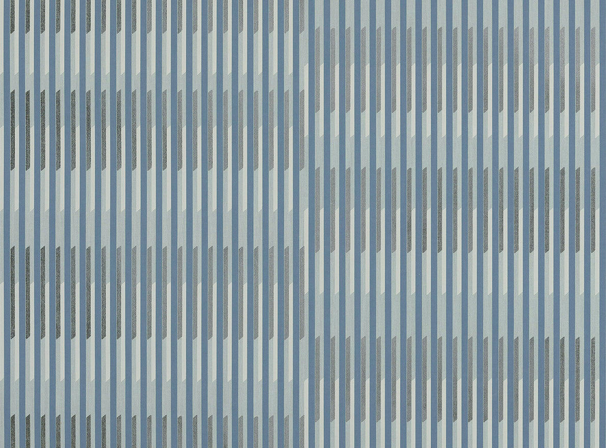 Pierre Frey Ken'S Lines Ocean Wallpaper Sample FP805004