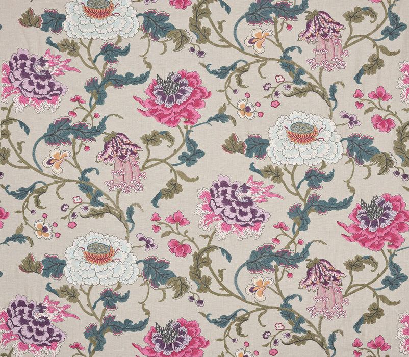 Braquenie Nelumbo Napuphar Fabric Sample B7621001