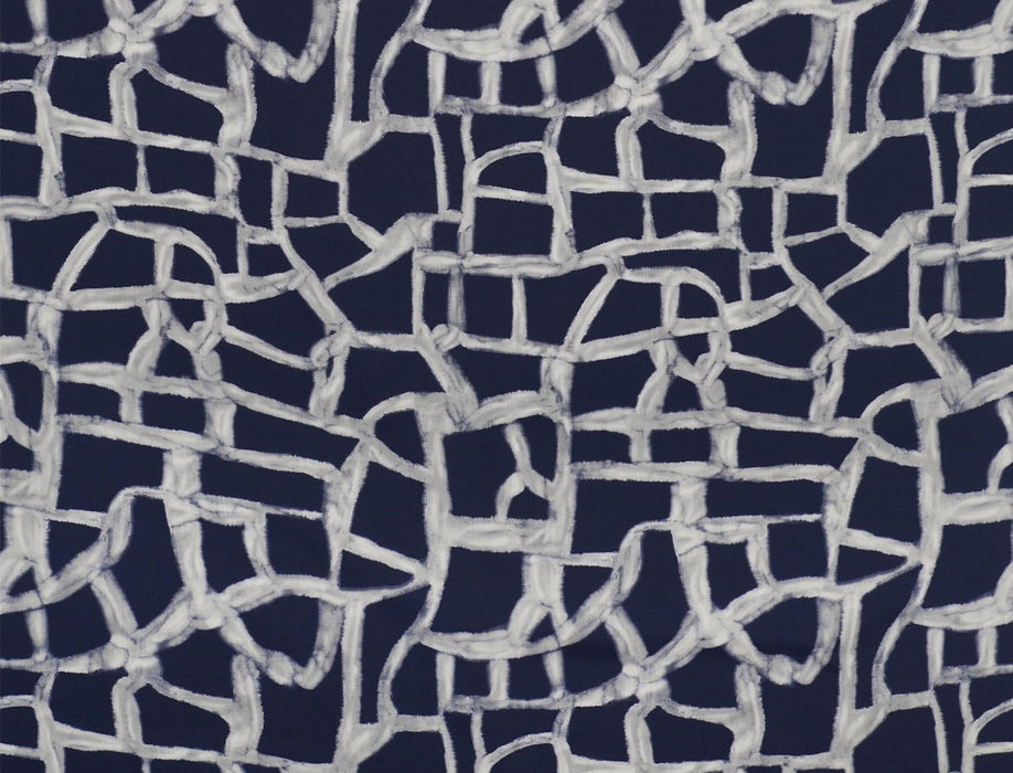 Jim Thompson Timbuktu Midnight Blue Fabric JT013884002