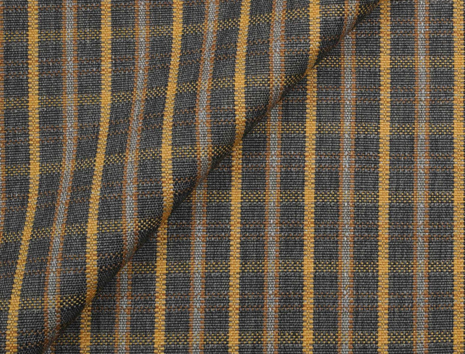 Jim Thompson Samoa Plaid Golden Teak Fabric Sample JT013826006