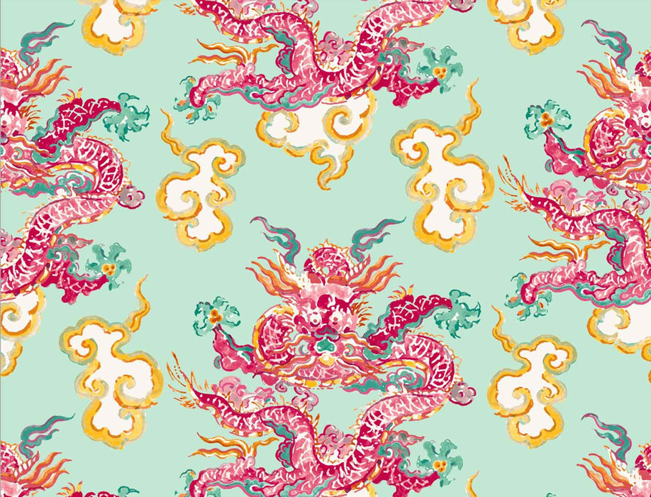 No.9 Thompson Dragon Dance  Butterfly Wallpaper Sample N9021012002