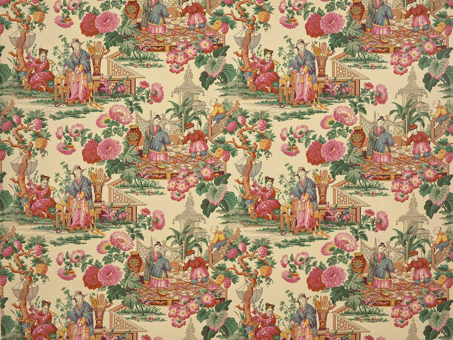 Le Manach Les Portugais Creme Fabric Sample L4567001