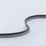 Jim Thompson Velvet Cord On Tape  Charcoal Trim Sample JT030025011