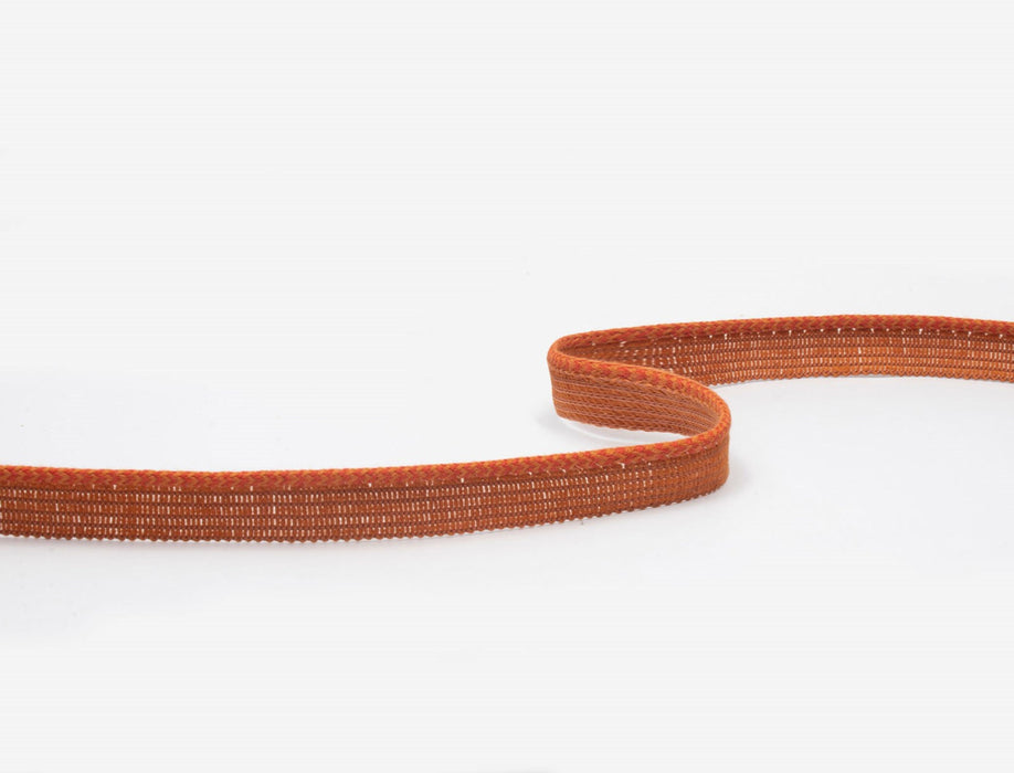 Jim Thompson Raya Cord On Tape  Coral Trim Sample JT030057051