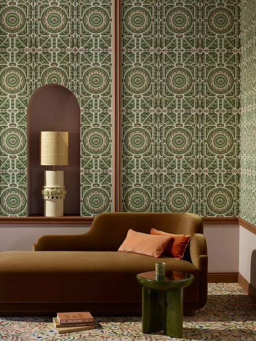 Pierre Frey Parterre Jardin Wallpaper Sample FP108001