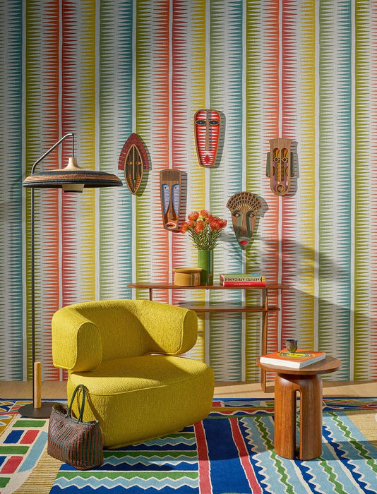 Pierre Frey Kusi Tropical Wallpaper Sample FP076001