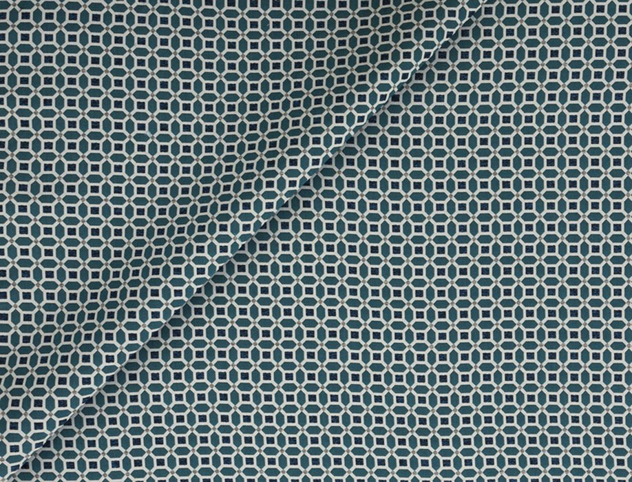 No.9 Thompson Hopscotch Mediterranean Fabric Sample N9012224006