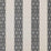 Jim Thompson Patola Stripe Graphite Fabric Sample JT013868002