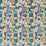 Osborne & Little Bovolo Navy / Linen Fabric F7995-02