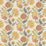 Osborne & Little Cynara Terracotta / Ochre Fabric F8022-02