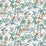 Osborne & Little Salento Petrol / Teal Fabric F8024-03