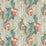 Osborne & Little Trailing Orchid Velvet Coral / Silver Fabric F8026-01