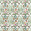 Osborne & Little Sundara Sage / Pink Fabric F8027-01