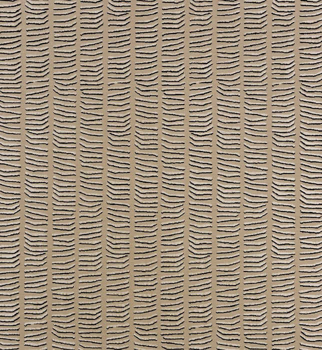 Osborne & Little Kamet Wheat / Charcoal Fabric F8047-03