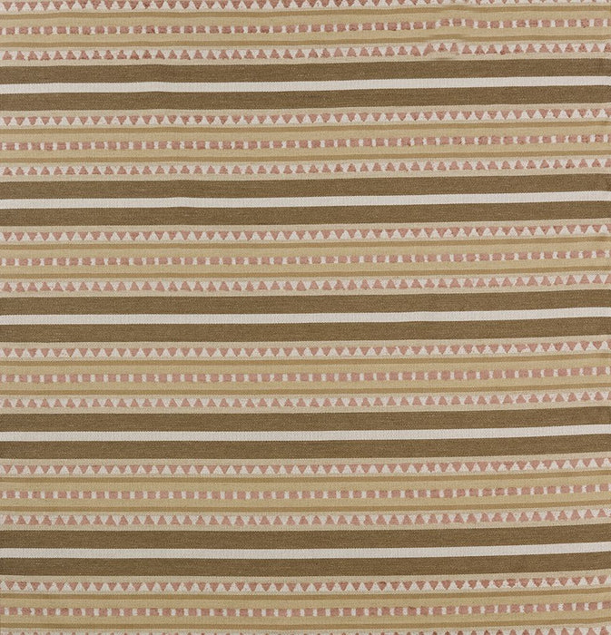 Osborne & Little Simien Oatmeal / Blush Fabric Sample F8048-03