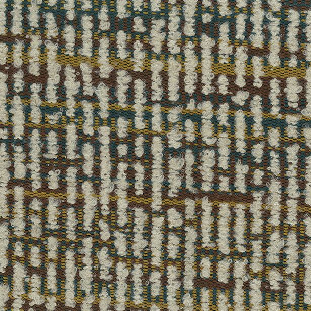 Osborne & Little Zemu Cream / Spice Fabric Sample F8049-01