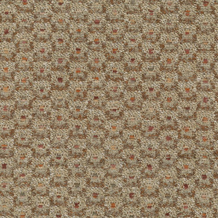 Osborne & Little Amoroso Oatmeal / Chestnut Fabric Sample F8062-01
