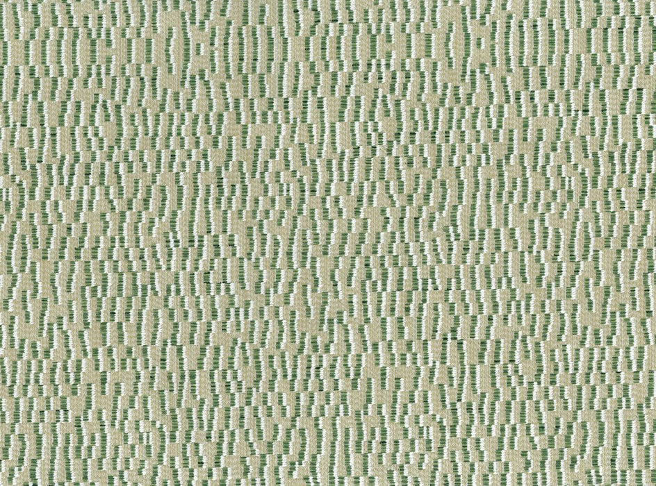 Osborne & Little Tempo Leaf / Straw Fabric Sample F8063-02
