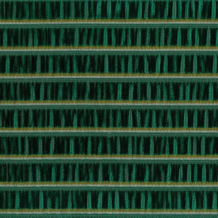 Osborne & Little Celesta Stripe Emerald Fabric F8073-01