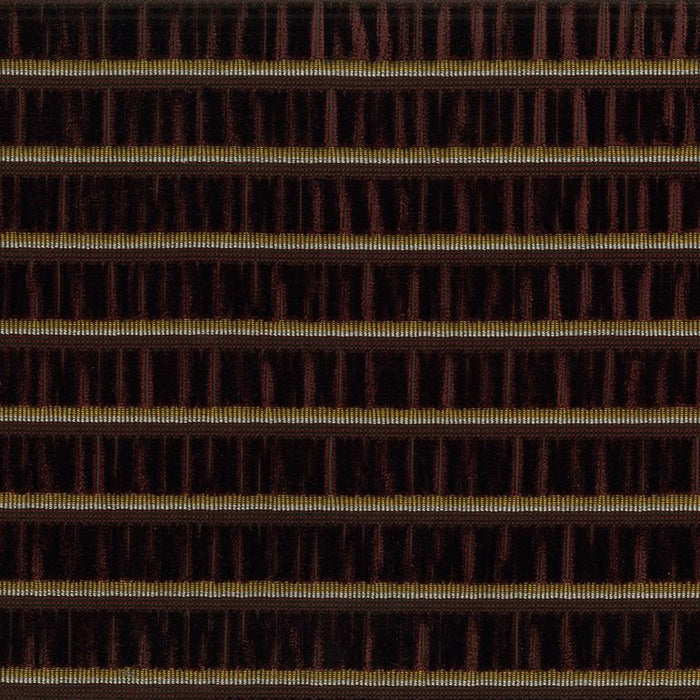 Osborne & Little Celesta Stripe Plum Fabric F8073-03