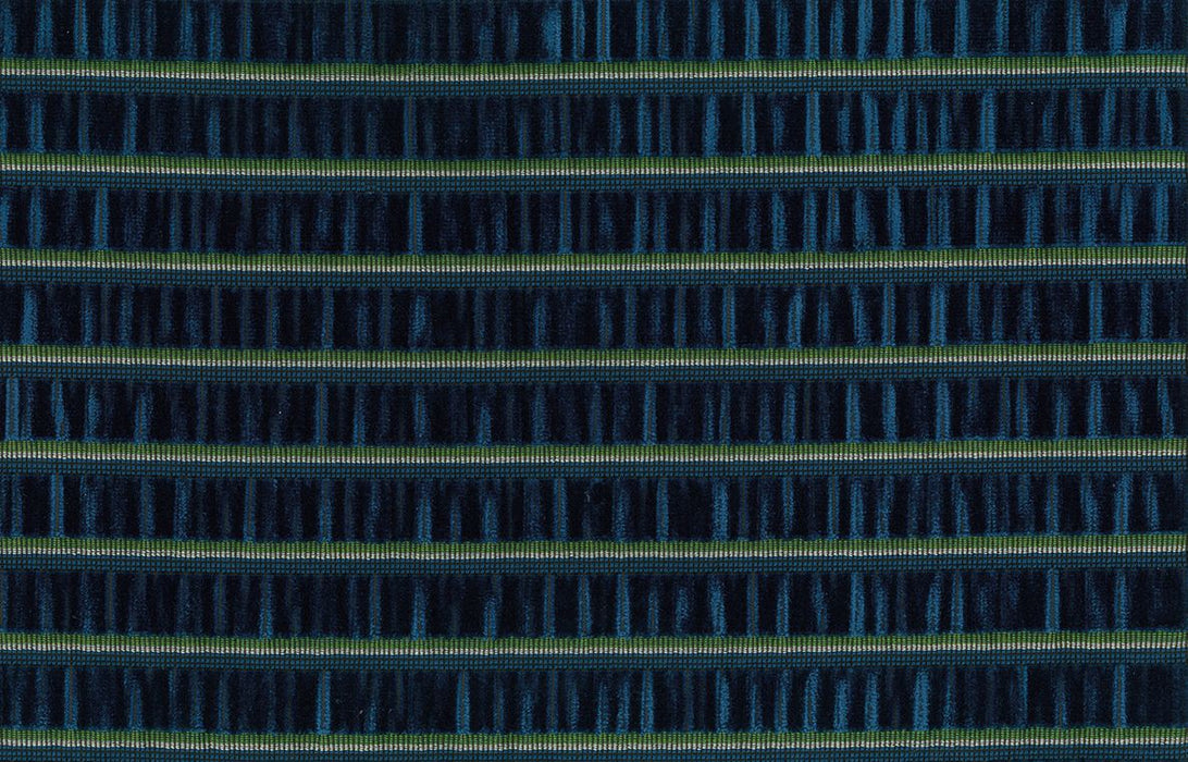 Osborne & Little Celesta Stripe Azure Fabric F8073-07