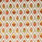 Osborne & Little Mysore Ivory / Terracotta Fabric F8080-02