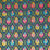 Osborne & Little Mysore Midnight / Magenta Fabric F8080-03