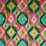 Osborne & Little Xanadu Teal / Pink Fabric F8082-01