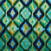 Osborne & Little Xanadu Indigo / Emerald Fabric F8082-02