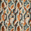 Osborne & Little Castillo Aqua / Sienna Fabric F8085-03
