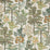Osborne & Little Arboreta Ivory / Sage Fabric F8087-02